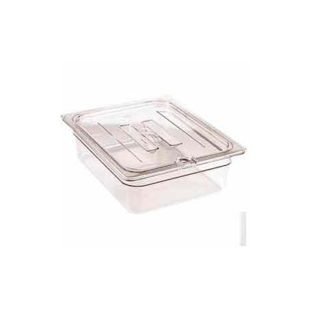 Cambro Cambro - Camwear Food Pan Cover, Full Size, Notched, With Handle, Clear, Polycarbonate, PK6 10CWCHN135